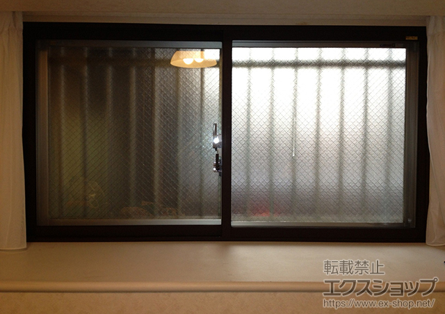 神奈川県横浜市のの二重窓（内窓） インプラス ダストバリア仕様 引違い窓 2枚建 施工例