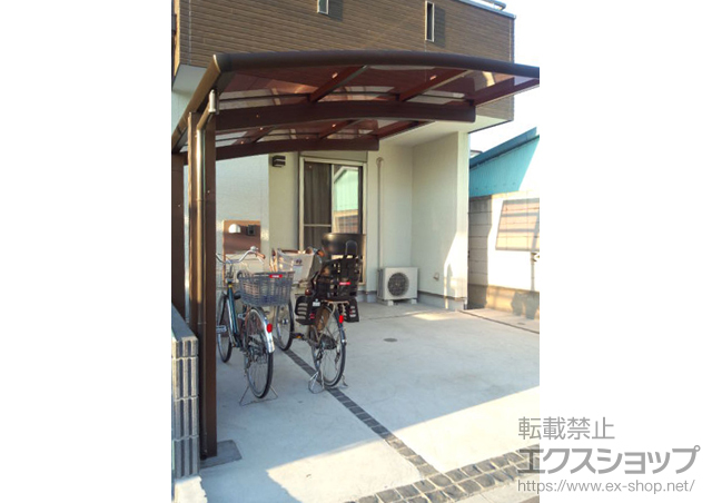 東京都葛飾区ののサイクルポート・駐輪場 レイナポート ミニ 積雪〜20cm対応 施工例