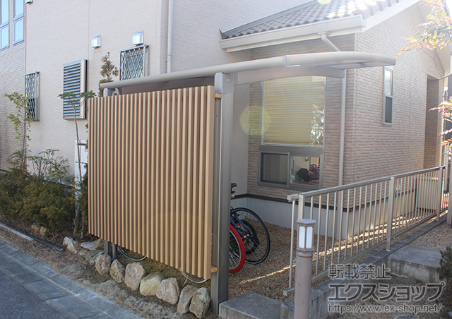 三重県津市ののフェンス・柵 ビューテクトS2型 部材 施工例