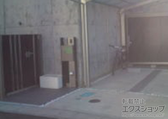 千葉県八千代市のの門扉 ライフモダンII SA型門扉 親子開き 柱使用 施工例