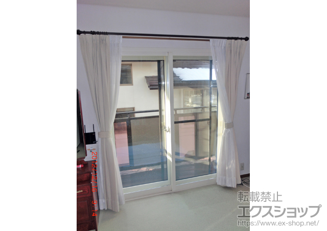 岩手県盛岡市のの二重窓（内窓） インプラス ダストバリア仕様 引違い窓 2枚建 施工例