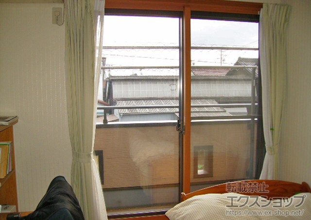 愛知県一宮市のの二重窓（内窓） インプラス ダストバリア仕様 引き違い窓 2枚建 施工例