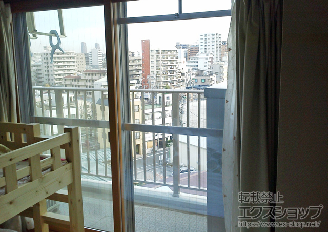 東京都江東区のの二重窓（内窓） インプラス ダストバリア仕様 引違い窓 2枚建 施工例