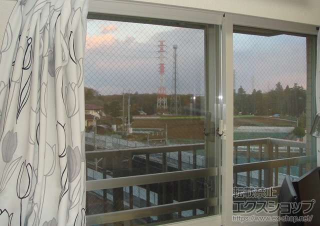 千葉県松戸市のの二重窓（内窓） インプラス ダストバリア仕様 引違い窓 2枚建 施工例