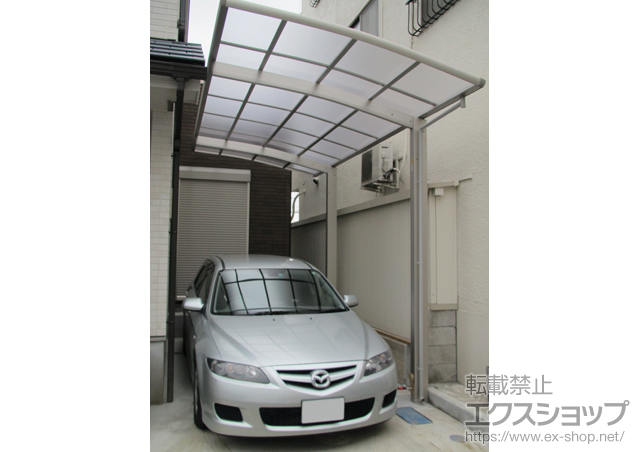 東京都足立区ののカーポート レイナポート 積雪〜20cm対応 施工例