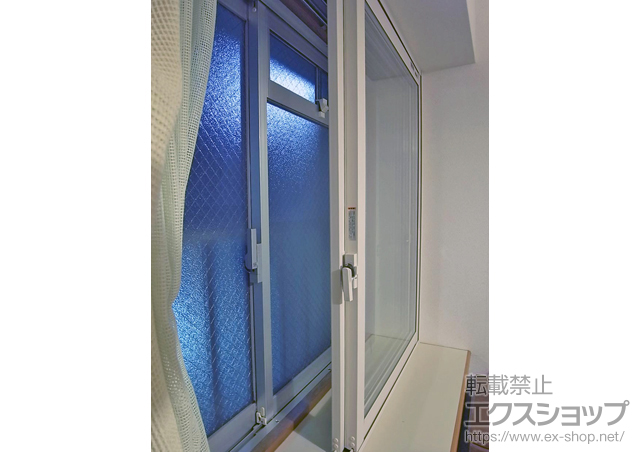 東京都新宿区のの二重窓（内窓） インプラス ダストバリア仕様 引違い窓 2枚建 施工例