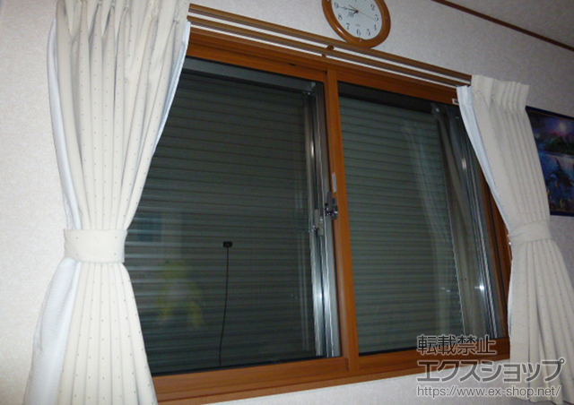 千葉県船橋市のの二重窓（内窓） インプラス ダストバリア仕様 引違い窓 2枚建 施工例