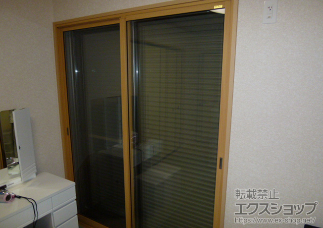 千葉県船橋市のの二重窓（内窓） インプラス ダストバリア仕様 引違い窓 2枚建 施工例