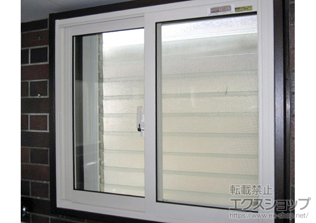 山口県宇部市のの二重窓（内窓） インプラス ダストバリア仕様 引違い窓 2枚建 施工例