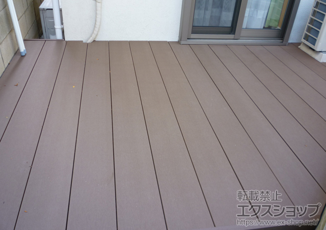東京都大田区ののウッドデッキ リウッドデッキ200 単体 施工例
