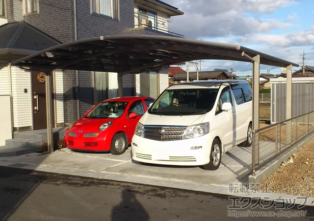 �򕌌���_�s��LIXIL ���N�V���i�g�X�e���j�̃J�[�|�[�g �J�[�u�|�[�g�V�O�}III ���C�h �ϐ�`20cm�Ή� �{�H��