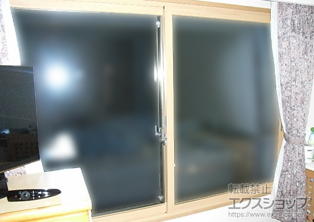 東京都台東区のの二重窓（内窓） インプラス ダストバリア仕様 引違い窓 2枚建 施工例