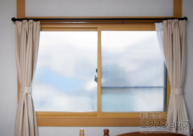 千葉県木更津市のの二重窓（内窓） インプラス ダストバリア仕様 引違い窓 2枚建 施工例