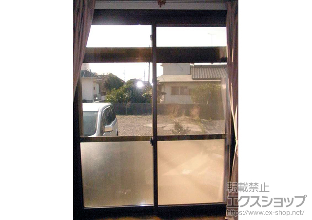 山口県宇部市のの二重窓（内窓） プラマードU 引違い窓 2枚建 施工例