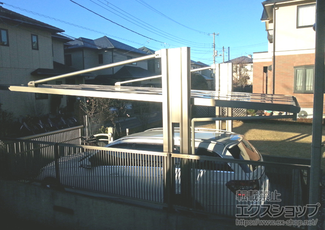 千葉県船橋市ののカーポート 4G 積雪〜20cm対応 施工例