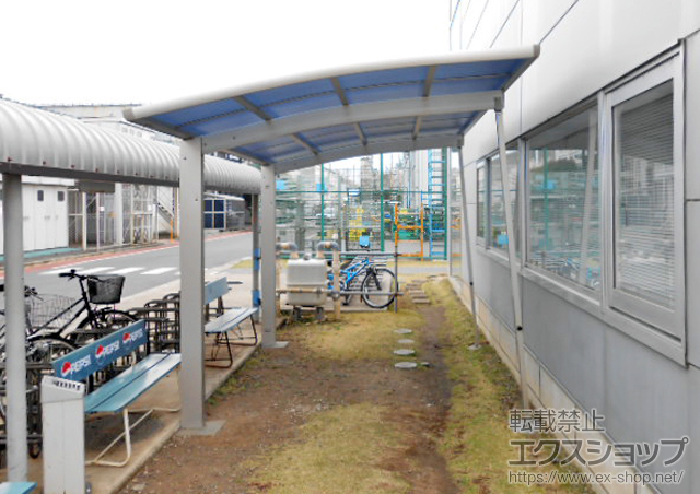 神奈川県伊勢原市ののカーポート レイナポート 積雪〜20cm対応 施工例