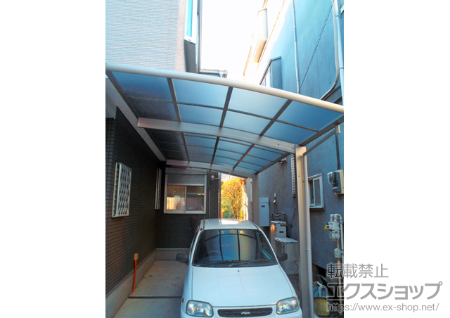 東京都江戸川区ののカーポート レイナポート 積雪〜20cm対応 施工例