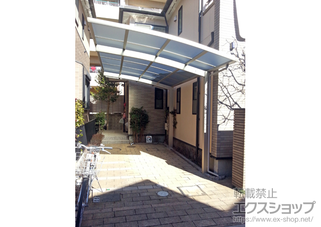 東京都西東京市ののカーポート レイナポートZ 積雪〜20cm対応 施工例