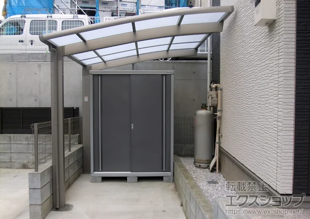 �_�ސ쌧�C�V���s��LIXIL ���N�V���i�g�X�e���j�̃J�[�|�[�g �J�[�u�|�[�g�V�O�}III�@�ϐ�`20cm�Ή� �{�H��