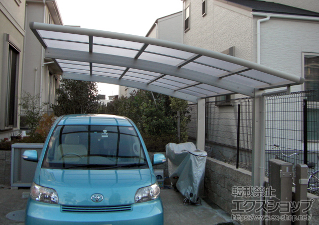 千葉県松戸市ののカーポート レイナポート 積雪〜20cm対応 施工例