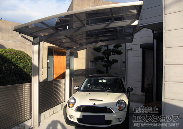 福岡県福岡市ののカーポート プレシオスポート 積雪〜20cm対応 施工例