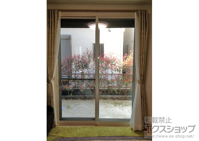 愛知県名古屋市のの二重窓（内窓） インプラス ダストバリア仕様 引違い窓 2枚建 施工例