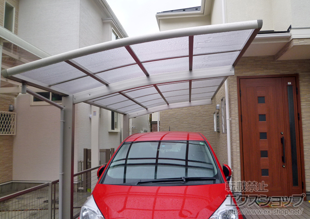 神奈川県横浜市ののカーポート レイナポート 積雪〜20cm対応 施工例