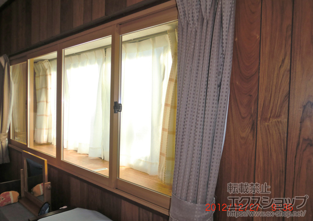 山口県山口市のの二重窓（内窓） プラマードU 引違い窓 2枚建 施工例