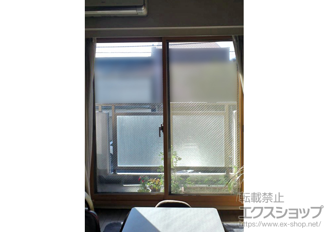 神奈川県藤沢市のの二重窓（内窓） インプラス ダストバリア仕様 引違い窓 2枚建 施工例