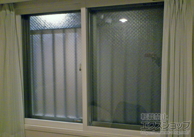 神奈川県横浜市のの二重窓（内窓） プラマードU 引違い窓 2枚建 施工例