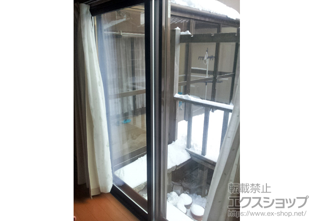 石川県金沢市のの二重窓（内窓） インプラス ダストバリア仕様 引違い窓 2枚建 施工例