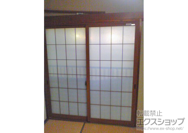 広島県広島市のの二重窓（内窓） インプラス ダストバリア仕様 引き違い窓 2枚建 施工例