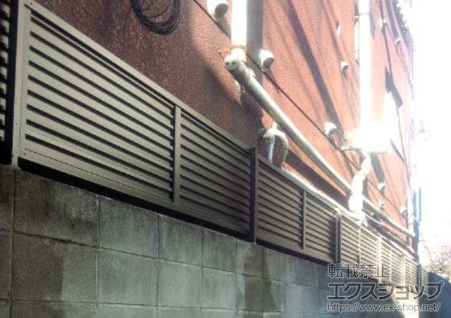 埼玉県和光市ののフェンス・柵 プリレオR9型フェンス フリーポールタイプ 施工例