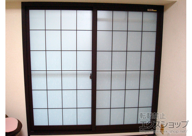 大阪府大阪市のの二重窓（内窓） インプラス ダストバリア仕様 引違い窓 2枚建 施工例