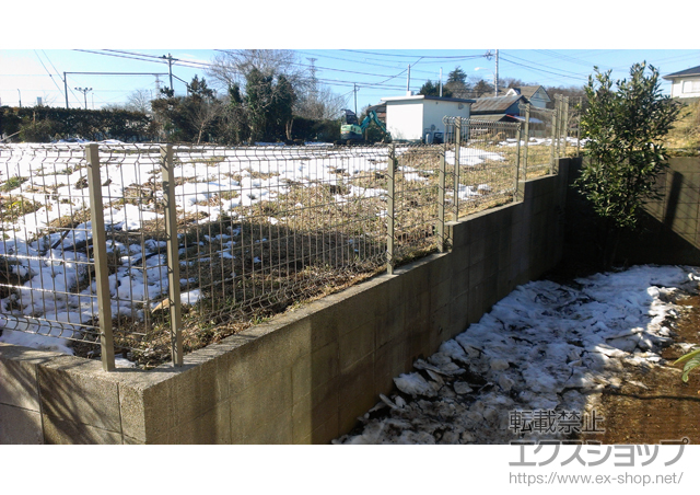 千葉県千葉市ののフェンス・柵 ハイグリッドフェンスUF8型 施工例