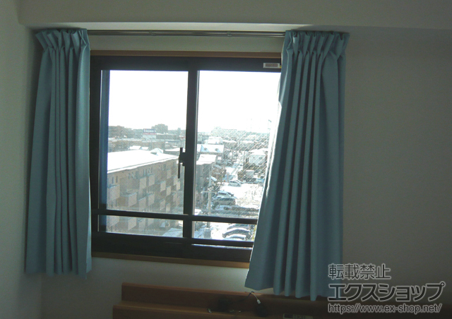 埼玉県所沢市のの二重窓（内窓） インプラス ダストバリア仕様 引違い窓 2枚建 施工例