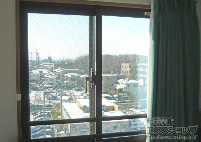 埼玉県所沢市のの二重窓（内窓） インプラス ダストバリア仕様 引違い窓 2枚建 施工例