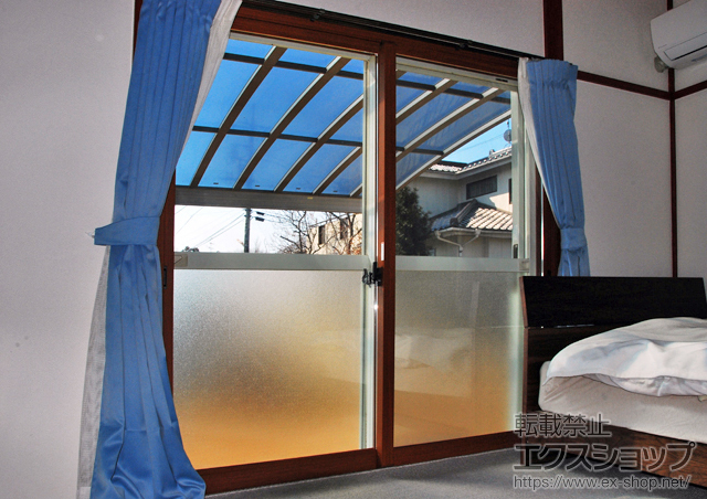 茨城県稲敷市のの二重窓（内窓） インプラス ダストバリア仕様 引違い窓 2枚建 施工例