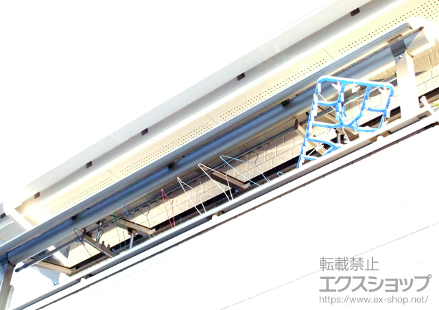 愛知県名古屋市ののバルコニー・ベランダ屋根 プレシオステラス R型 屋根タイプ 単体 積雪〜20cm対応 施工例