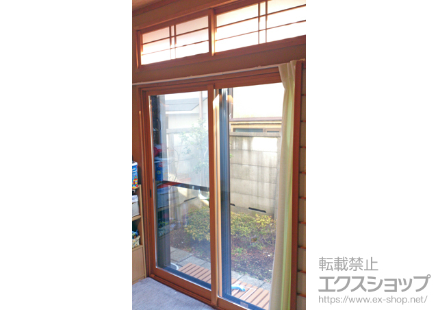 東京都練馬区のの二重窓（内窓） インプラス ダストバリア仕様 引違い窓 2枚建 施工例