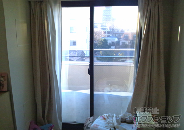 東京都豊島区のの二重窓（内窓） インプラス ダストバリア仕様 引違い窓 2枚建 施工例