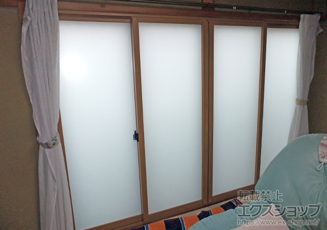 富山県富山市のの二重窓（内窓） プラマードU 引違い窓 4枚建 施工例