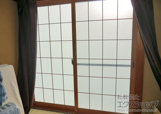長野県佐久市のの二重窓（内窓） インプラス ダストバリア仕様 引違い窓 2枚建 施工例