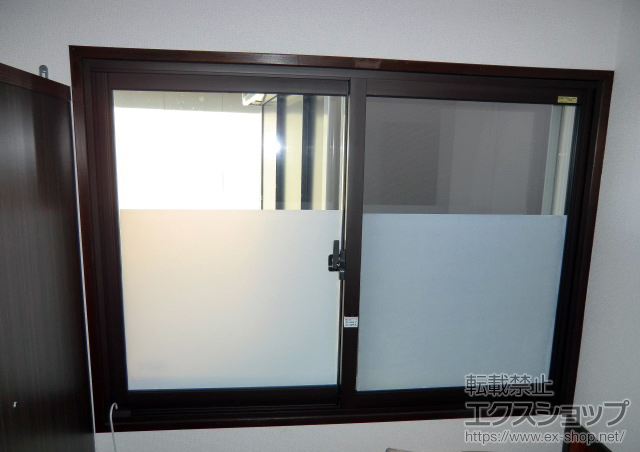 長野県佐久市のの二重窓（内窓） インプラス ダストバリア仕様 引違い窓 2枚建 施工例