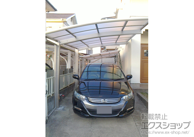 福岡県久留米市ののカーポート レイナポート 積雪〜20cm対応 施工例