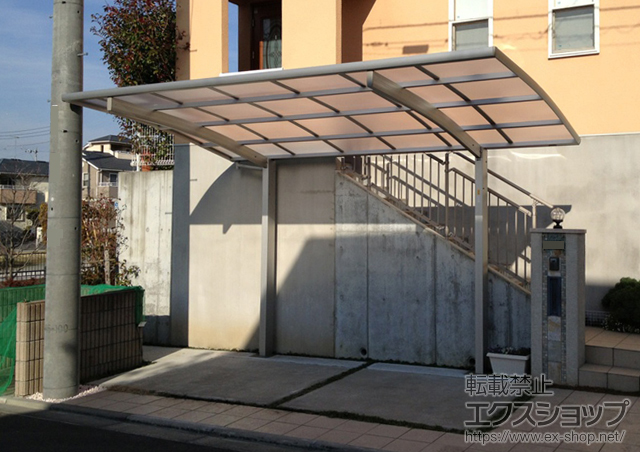 神奈川県茅ヶ崎市ののカーポート レイナポート 積雪〜20cm対応 施工例