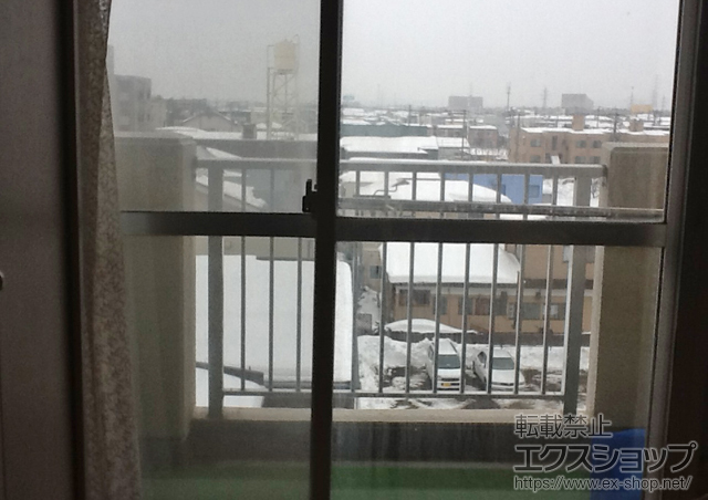 秋田県秋田市のの二重窓（内窓） インプラス ダストバリア仕様 引違い窓 2枚建 施工例