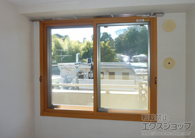 神奈川県横浜市のの二重窓（内窓） インプラス ダストバリア仕様 引違い窓 2枚建 施工例