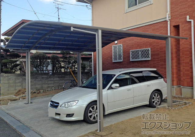 岡山県倉敷市のの二重窓（内窓）、カーポート レイナツインポート  積雪〜20cm対応 施工例