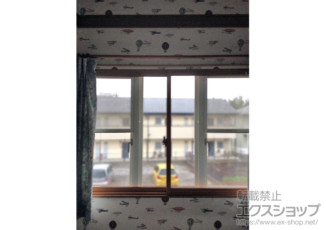 千葉県船橋市のの二重窓（内窓） インプラス ダストバリア仕様 引違い窓 2枚建 施工例
